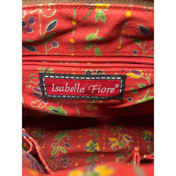 Vintage Isabella Fiore Floral Brocade Beaded Leila-Marissa Hobo Bag - Picture 11 of 11